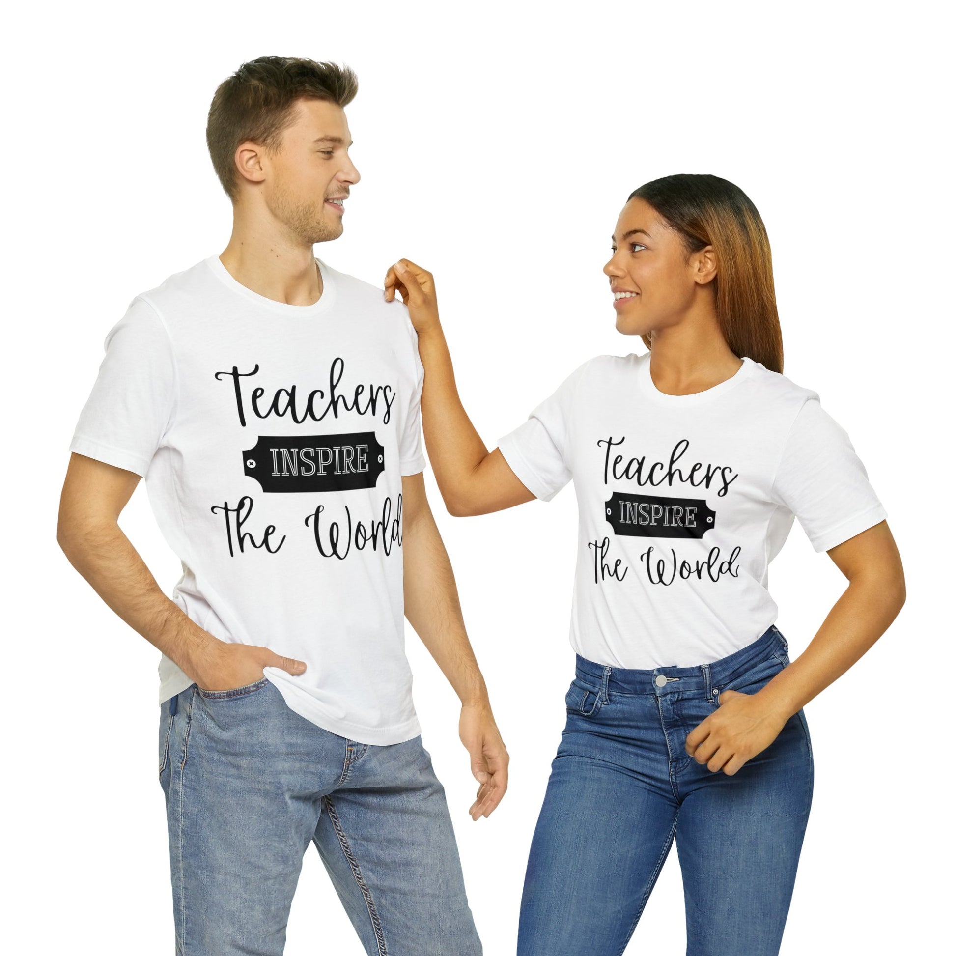 Teachers Inspire the World (Dark Text) - ShadowCrafts Studio