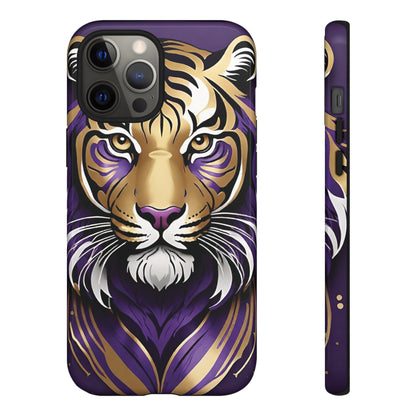 Purple and Gold Tiger