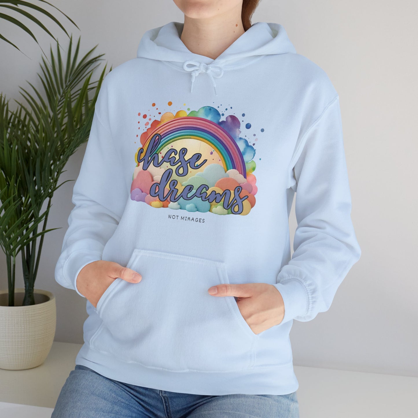 Chase Dreams, Not Mirages (Unisex Hoodie) - ShadowCrafts Studio