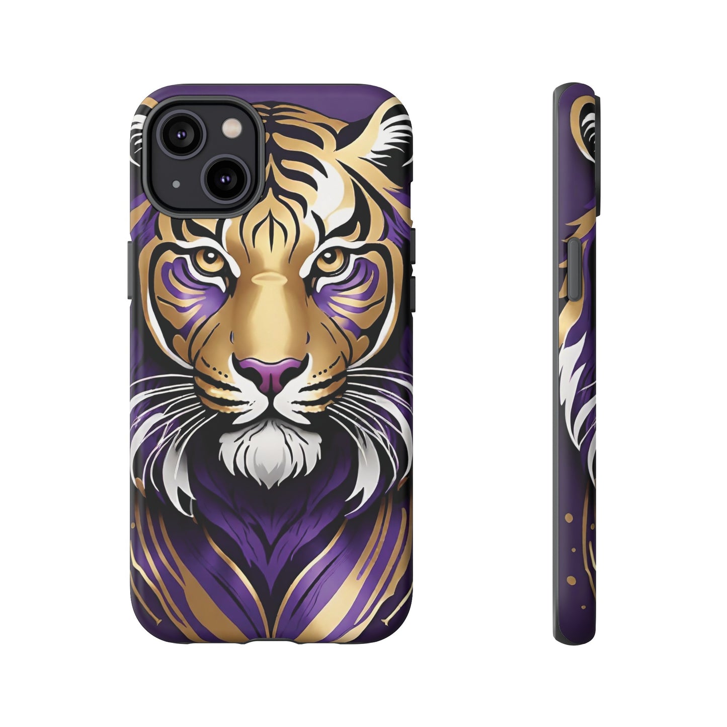 Purple and Gold Tiger