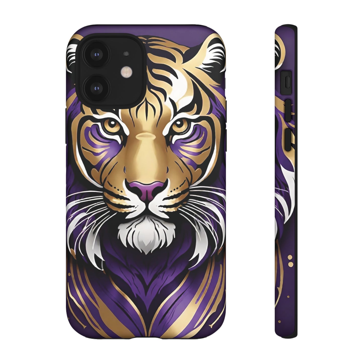 Purple and Gold Tiger