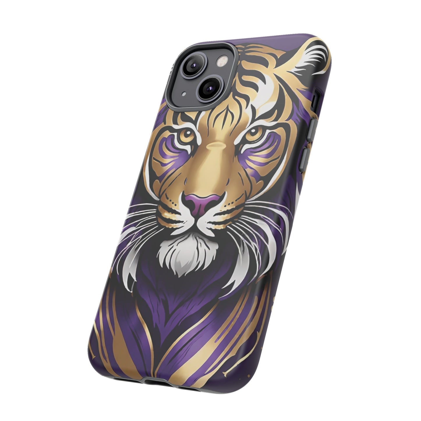 Purple and Gold Tiger