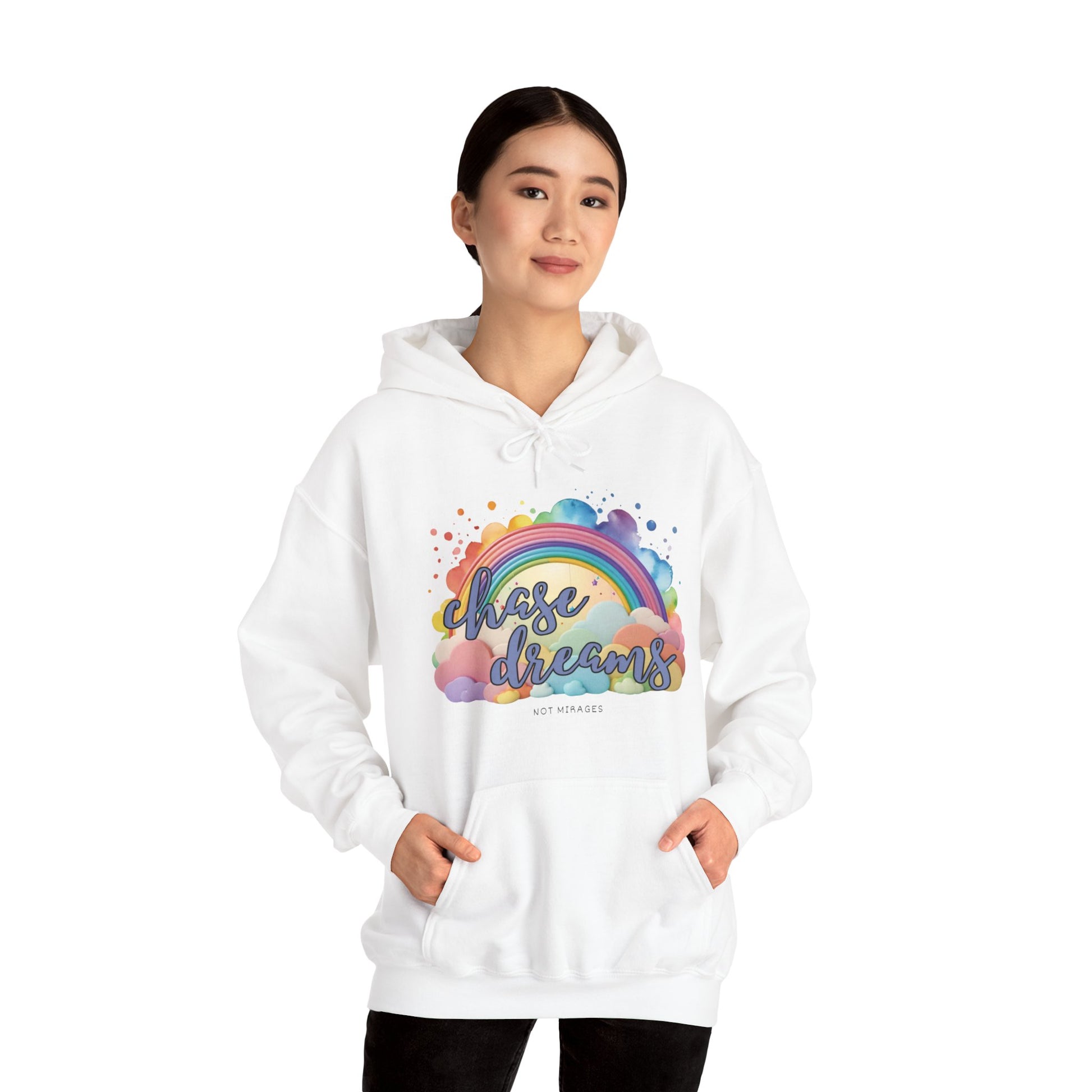 Chase Dreams, Not Mirages (Unisex Hoodie) - ShadowCrafts Studio