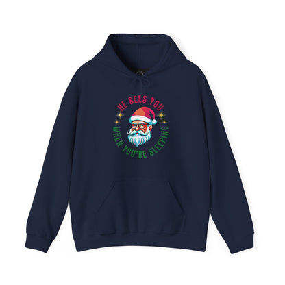 Santa's Always Watching (Unisex Hoodie)