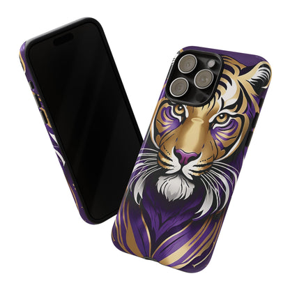 Purple and Gold Tiger