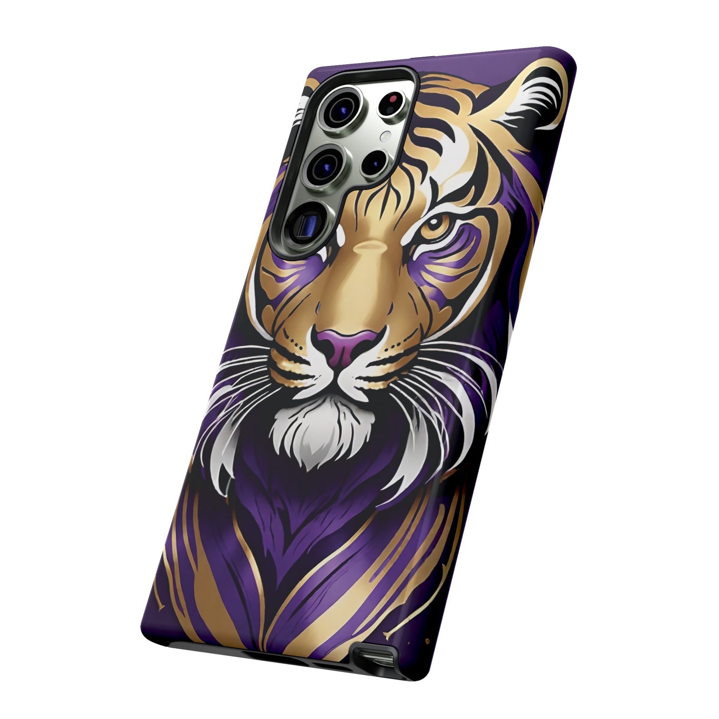 Purple and Gold Tiger