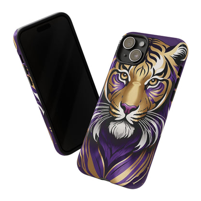 Purple and Gold Tiger