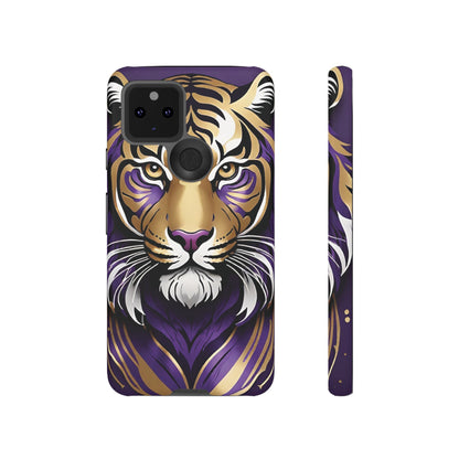 Purple and Gold Tiger