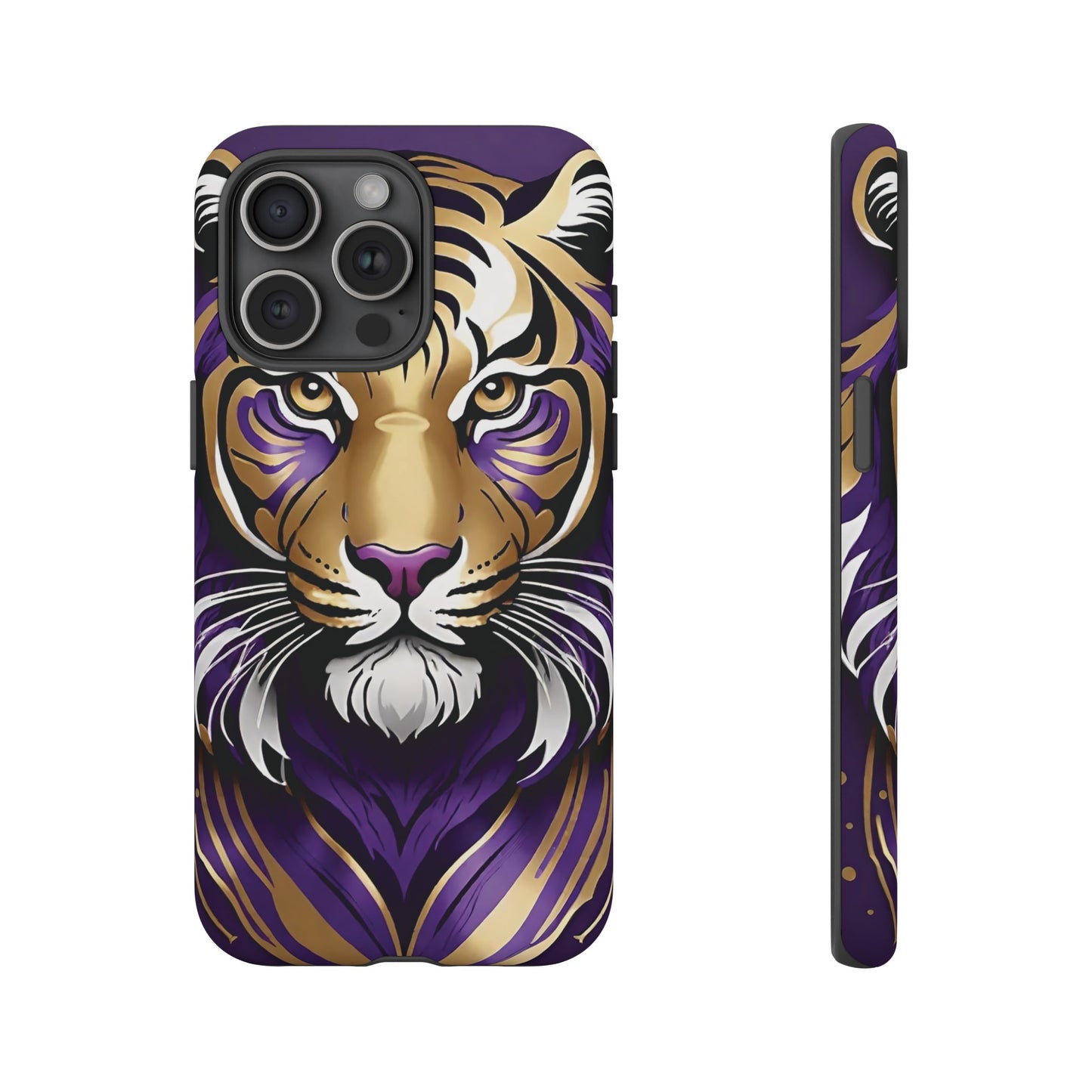 Purple and Gold Tiger