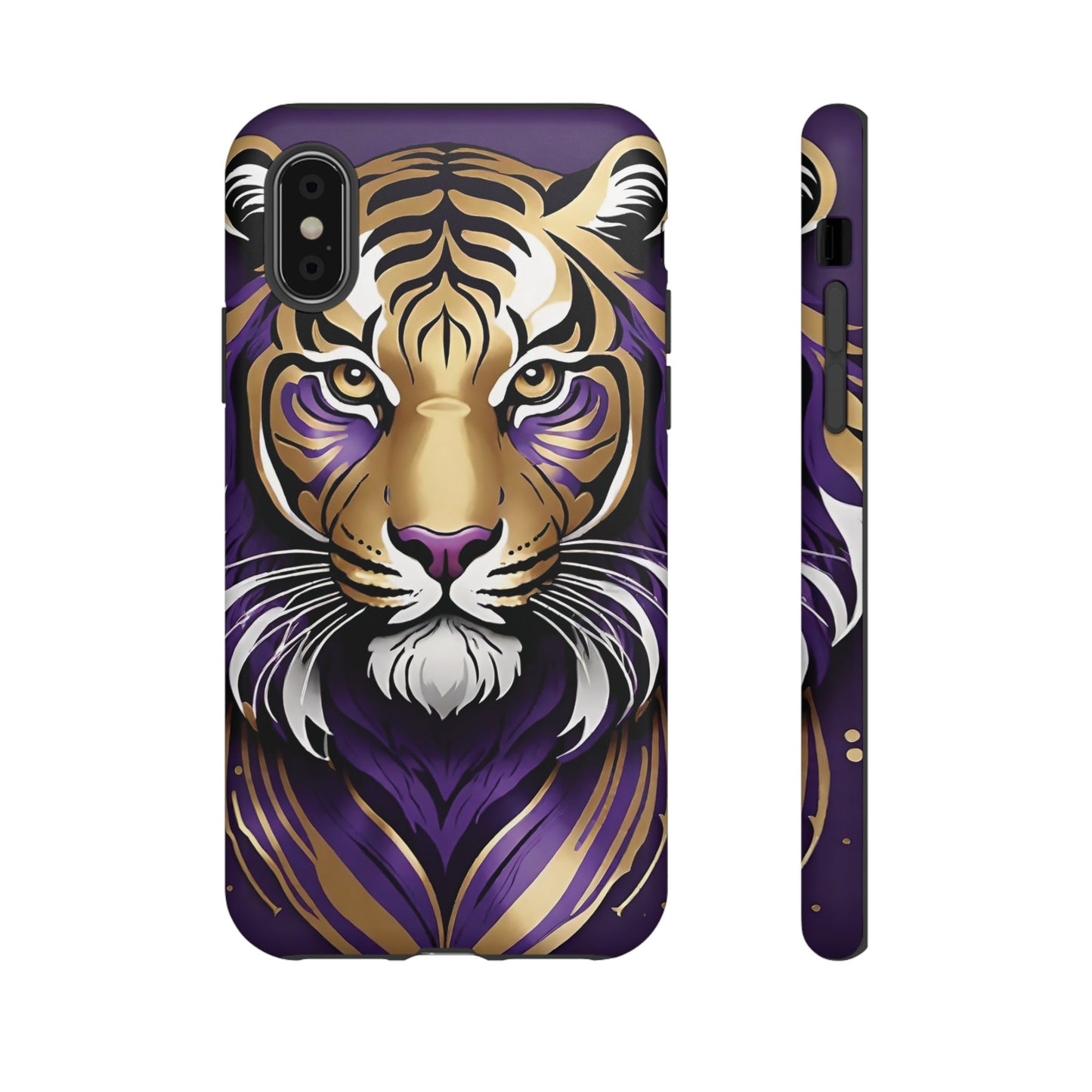 Purple and Gold Tiger