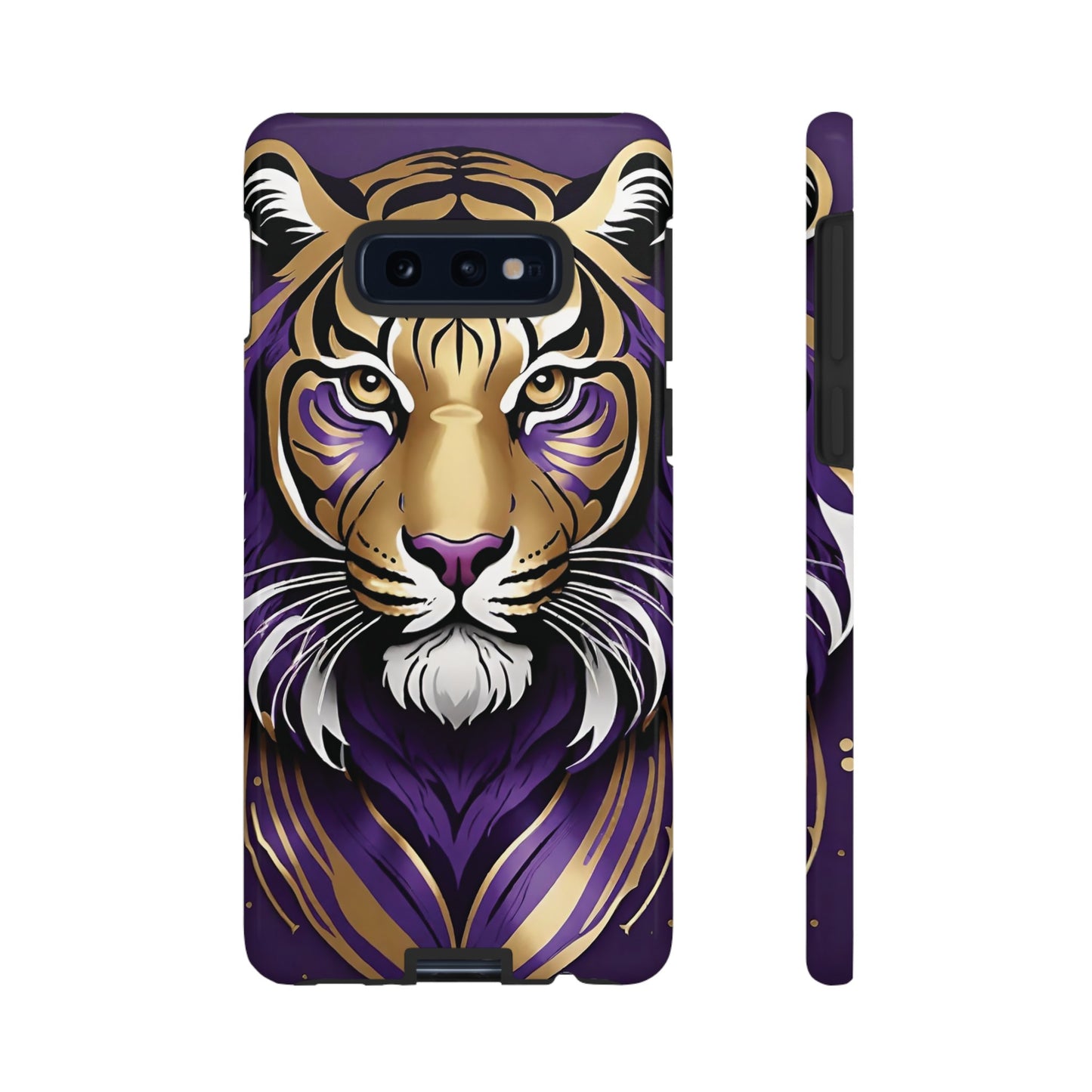 Purple and Gold Tiger