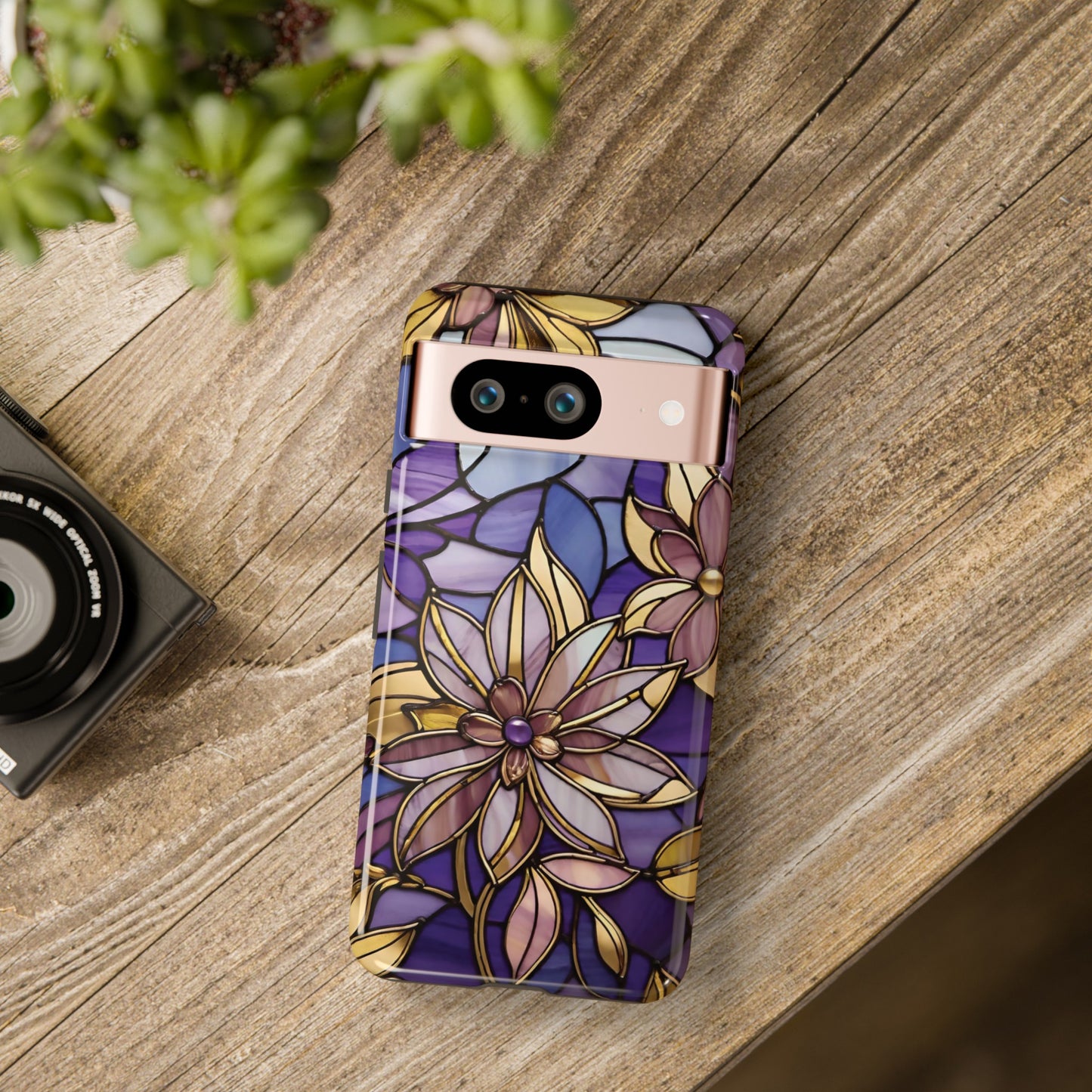 Stained Glass Floral Series 05