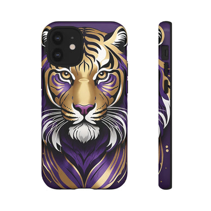 Purple and Gold Tiger