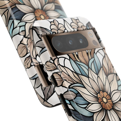 Stained Glass Floral Series 01