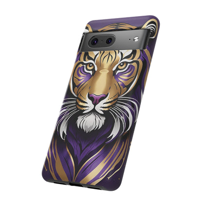 Purple and Gold Tiger