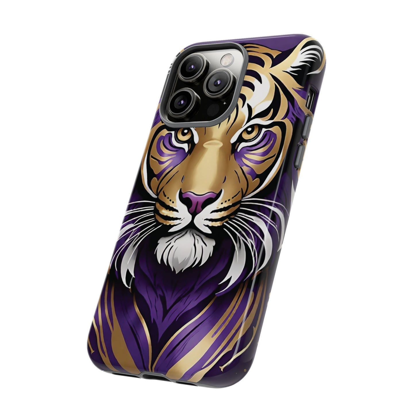 Purple and Gold Tiger