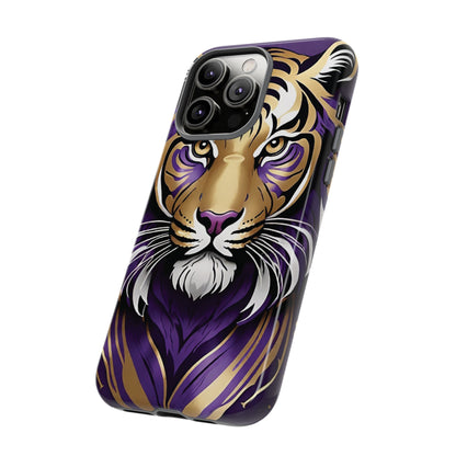 Purple and Gold Tiger