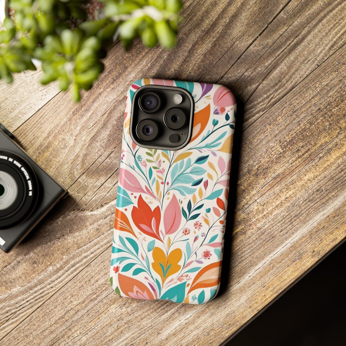 Retro Leaves