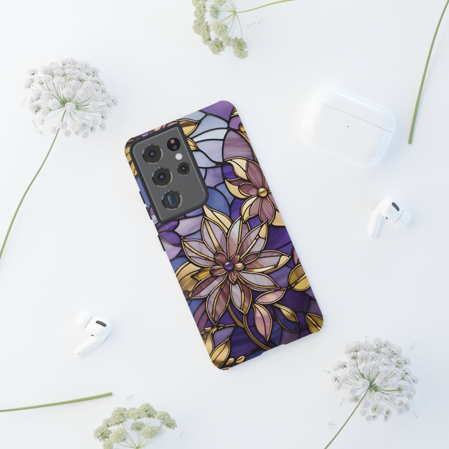 Stained Glass Floral Series 05