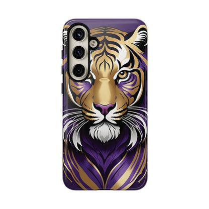 Purple and Gold Tiger