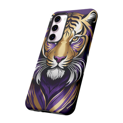 Purple and Gold Tiger