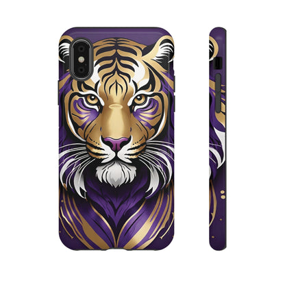 Purple and Gold Tiger