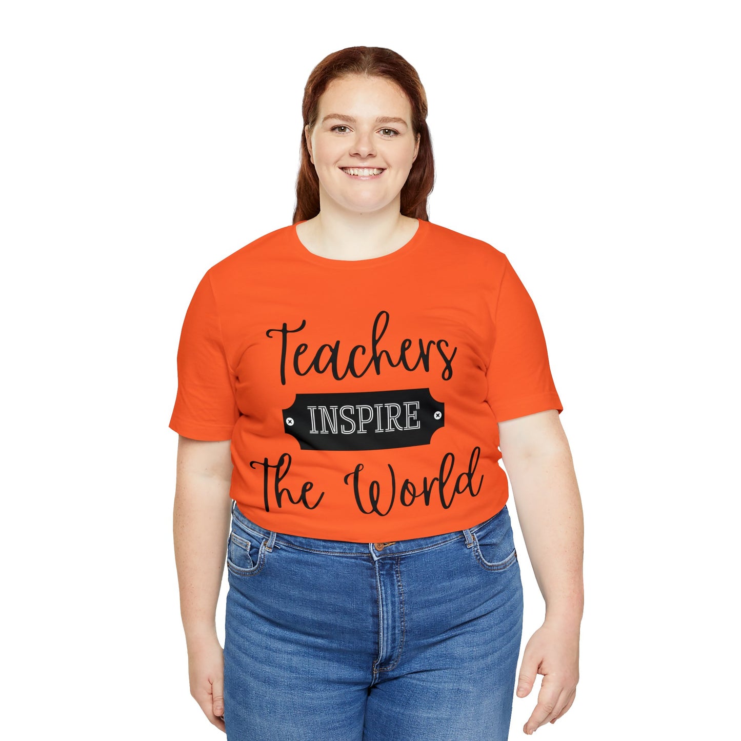 Teachers Inspire the World (Dark Text) - ShadowCrafts Studio