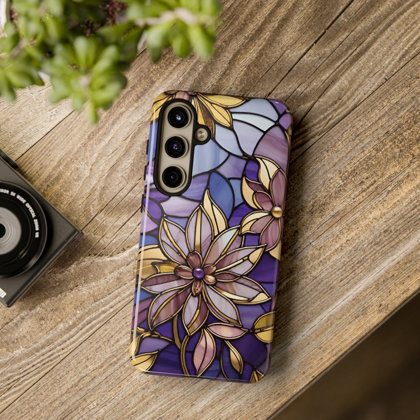 Stained Glass Floral Series 05