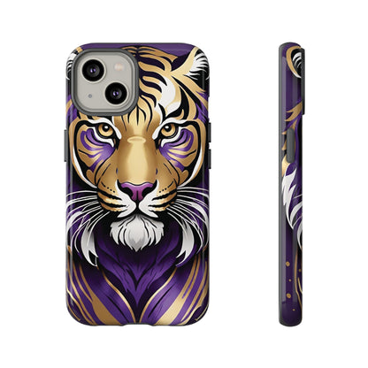 Purple and Gold Tiger