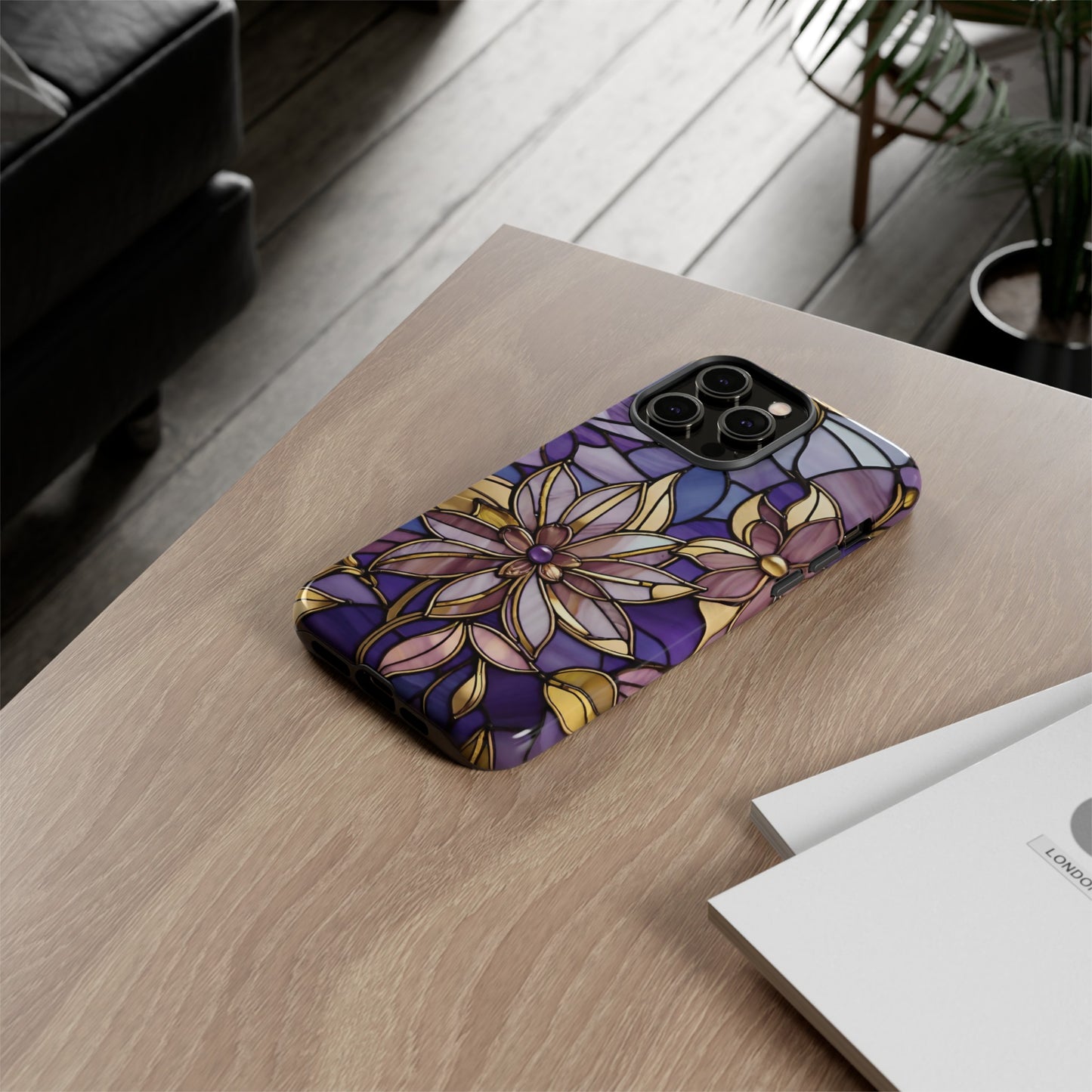 Stained Glass Floral Series 05