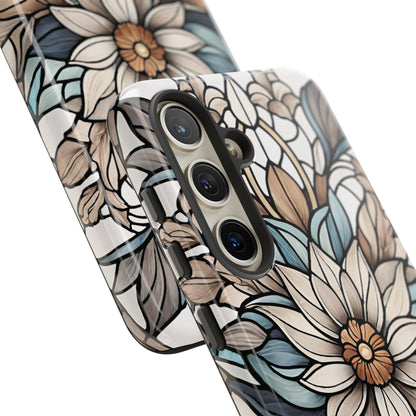 Stained Glass Floral Series 01