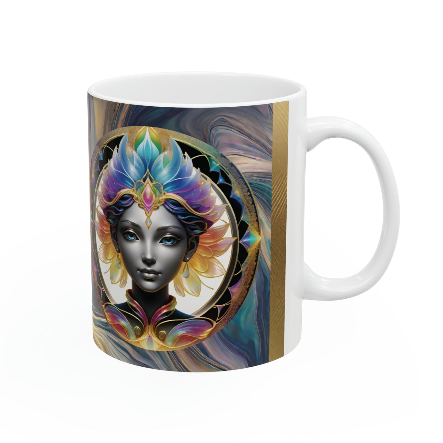 Rainbow Fairy Mug 05, 11oz