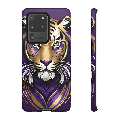 Purple and Gold Tiger