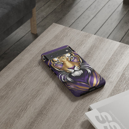 Purple and Gold Tiger