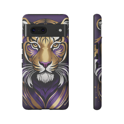 Purple and Gold Tiger