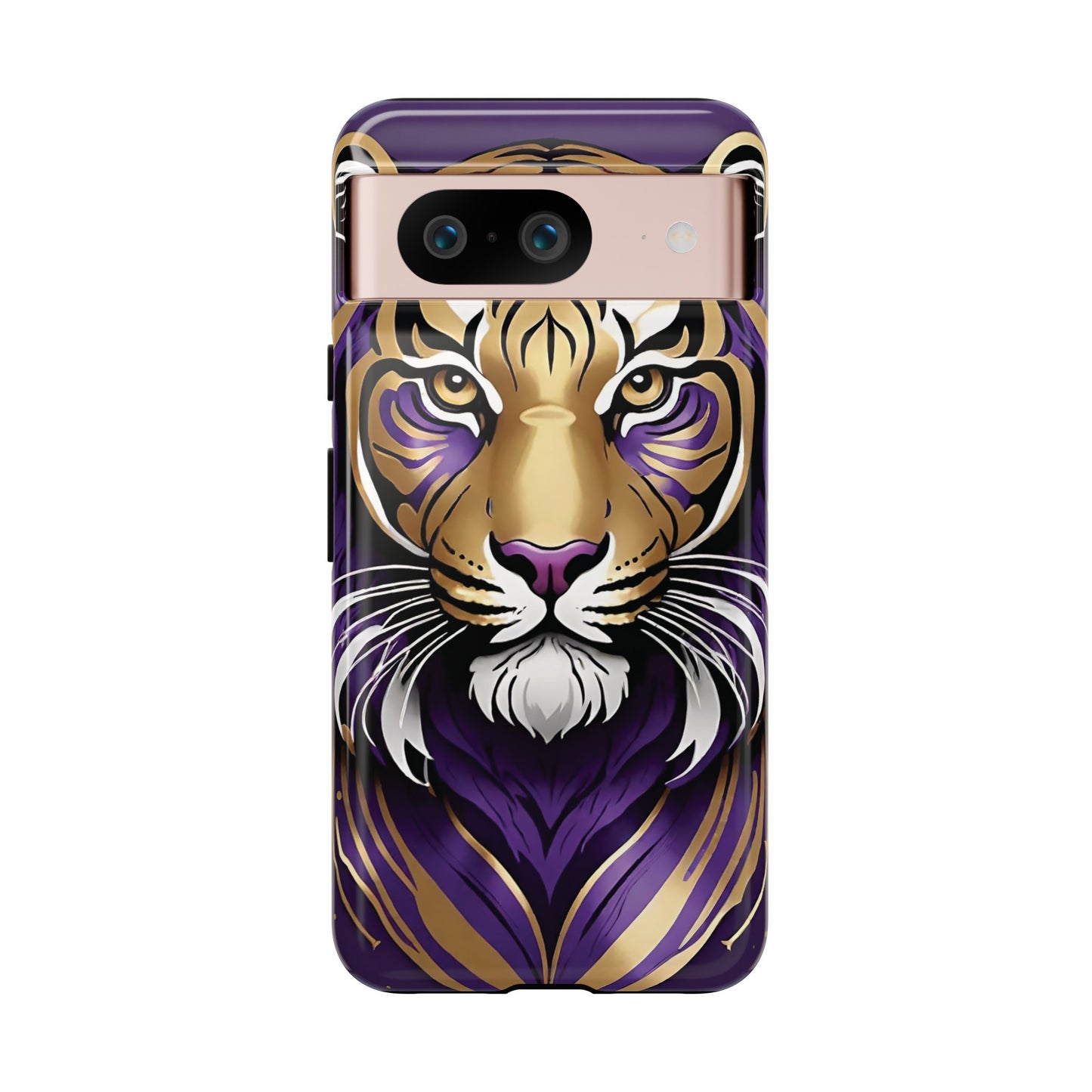 Purple and Gold Tiger