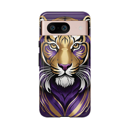 Purple and Gold Tiger