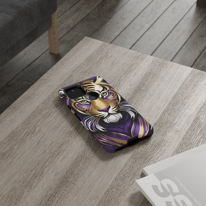 Purple and Gold Tiger