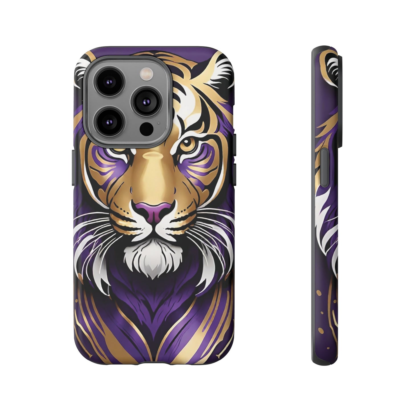 Purple and Gold Tiger