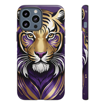 Purple and Gold Tiger