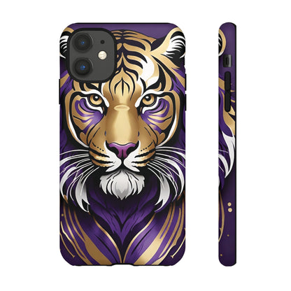 Purple and Gold Tiger